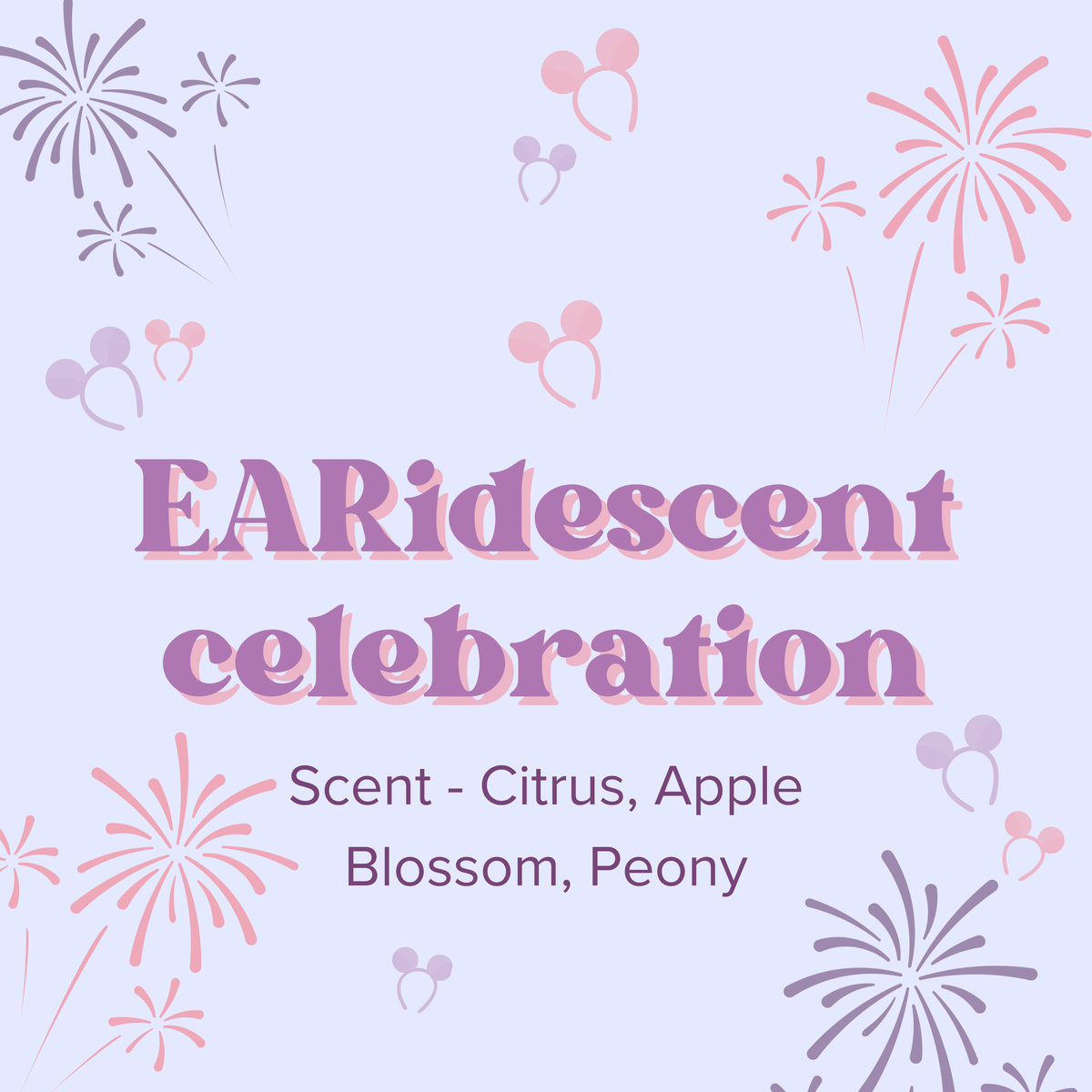 EARidescent Celebration - Reed Diffuser