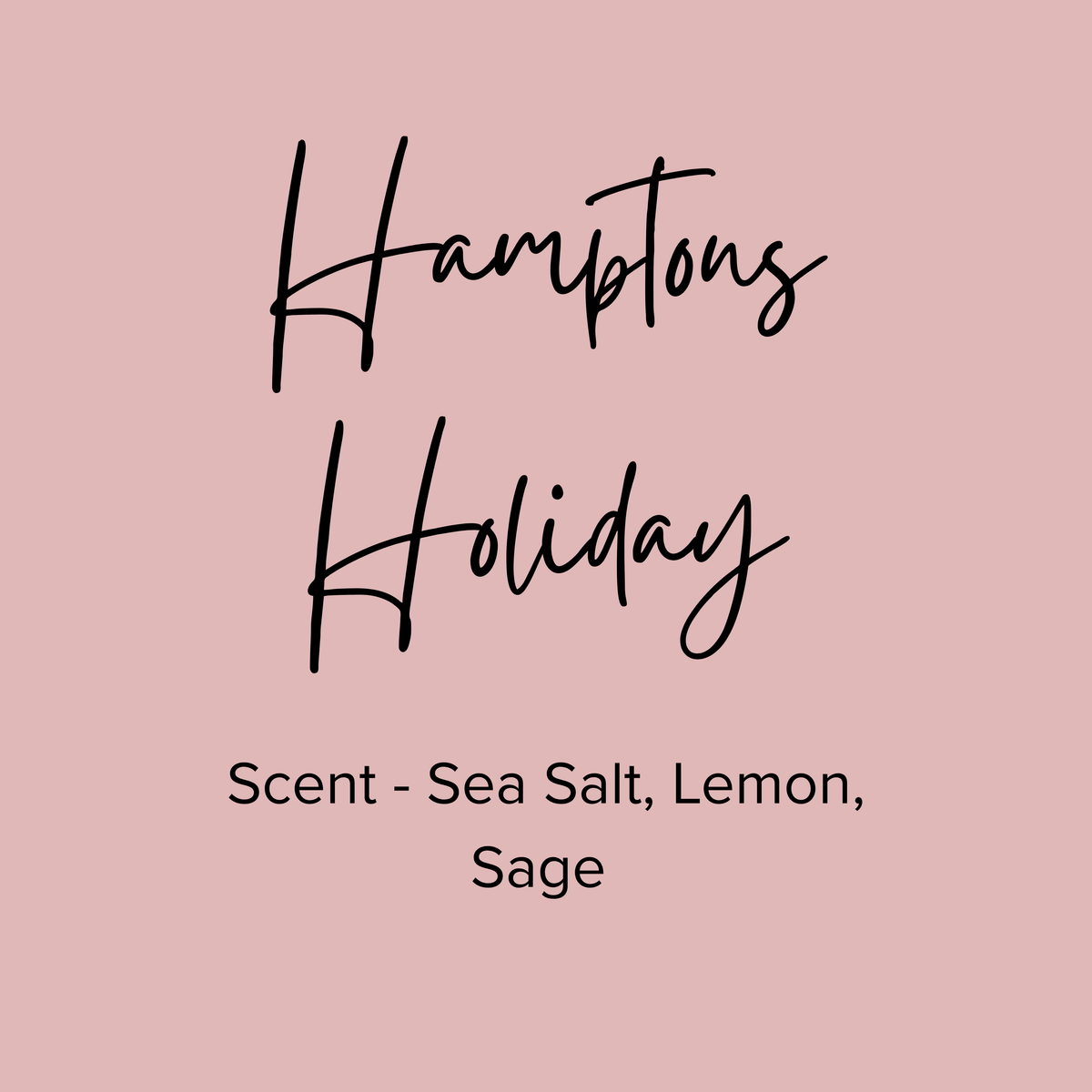 Hamptons Holiday - Wax Melt